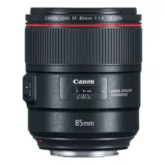 CANON - EF 85mm f/1.4L IS USM Lente - Negro