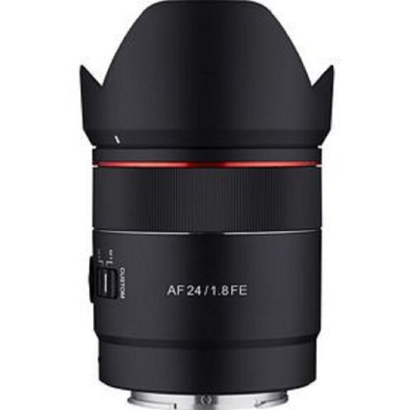 SAMYANG - Samyang Rokinon AF 24mm f/1.8 FE Lente Para Sony E - Negro