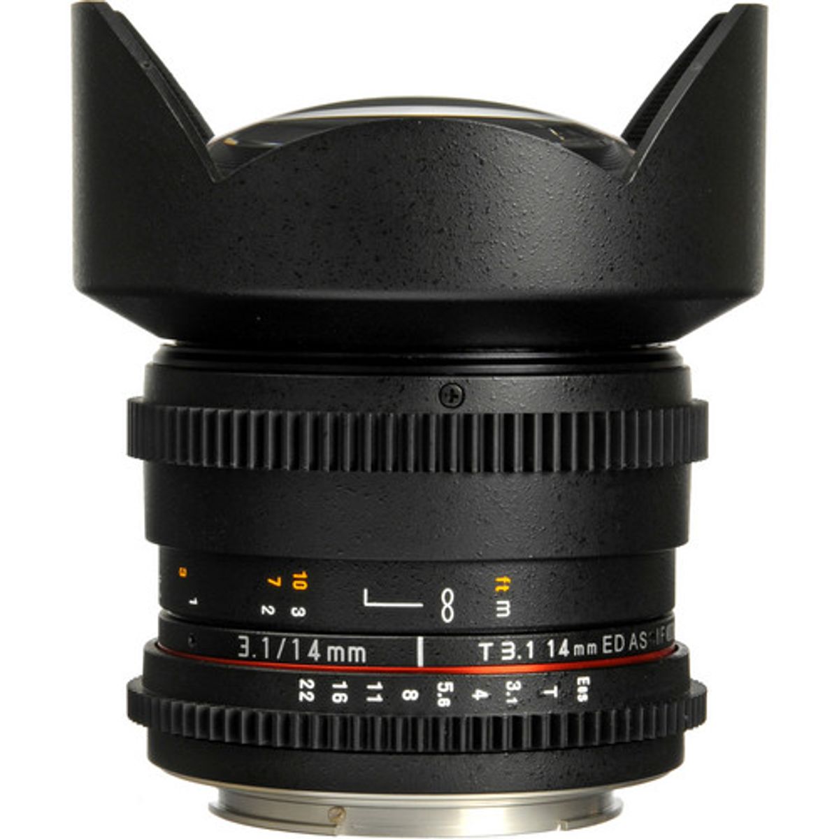 SAMYANG - Samyang 14mm T31 VDSLRII Lente De Cine Para Canon EF Montura - Negro