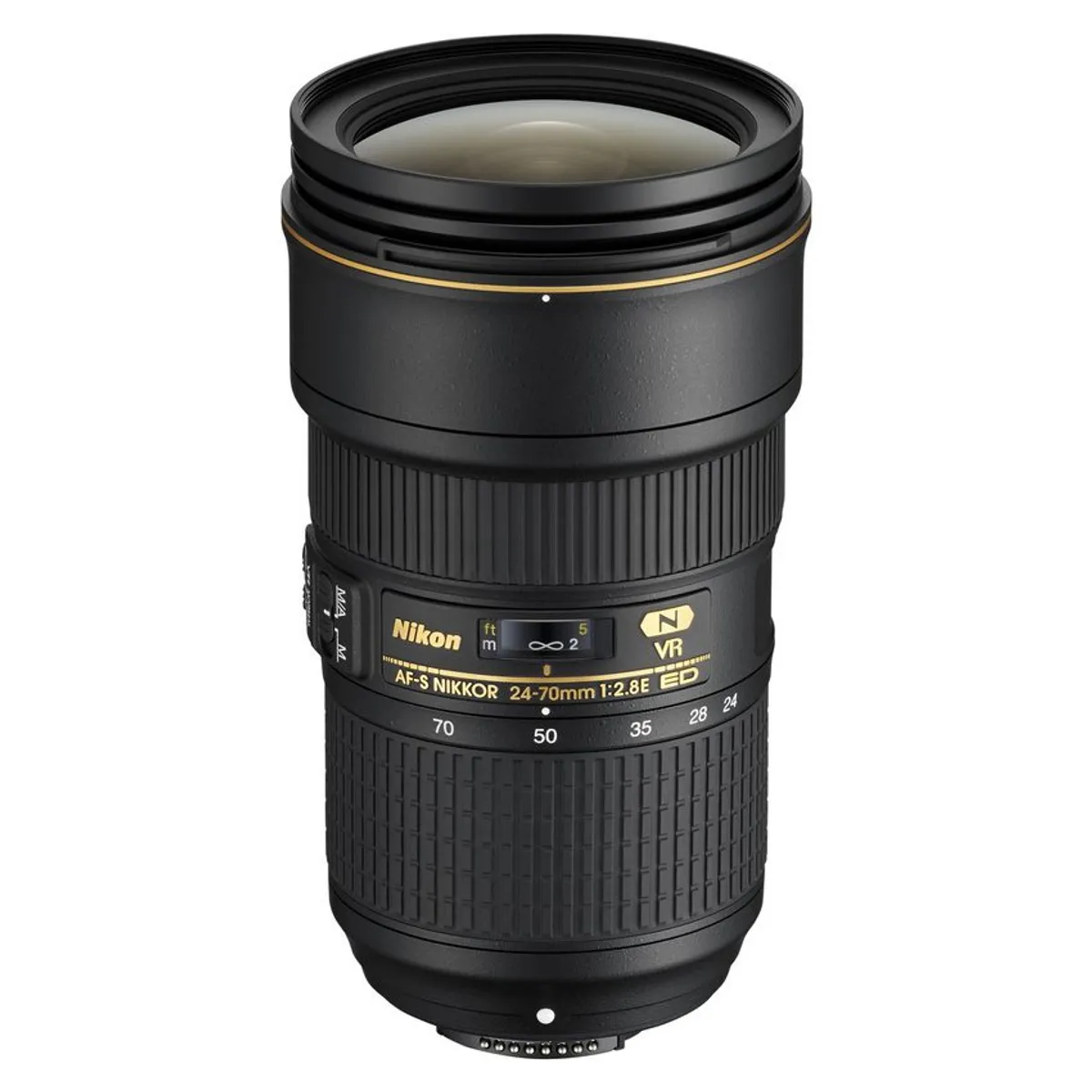 NIKON - Nikon AF-S NIKKOR 24-70mm f28E ED VR Lente - Negro