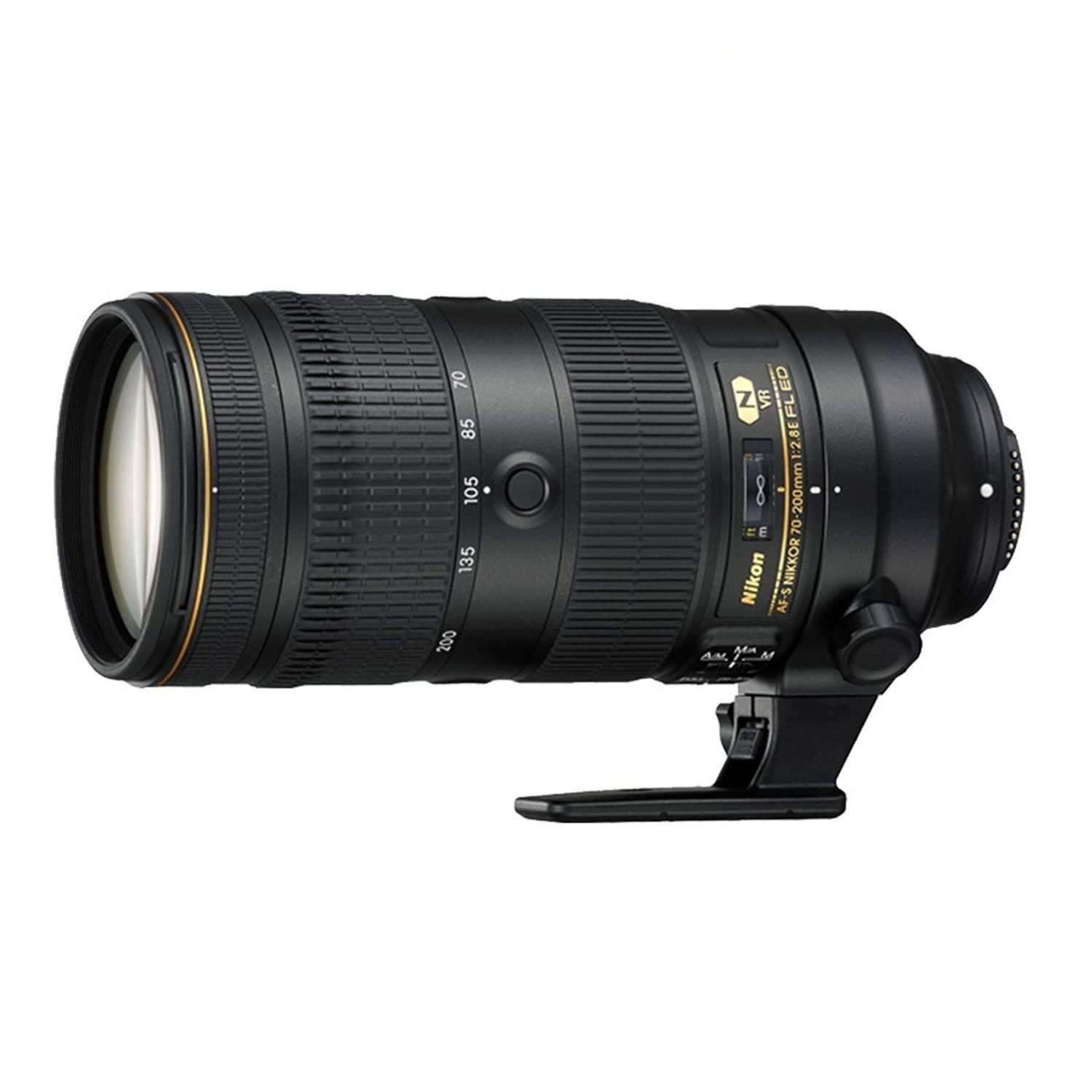 NIKON Nikon AF-S NIKKOR 70-200mm f/2.8E FL ED VR Lente - Negro
