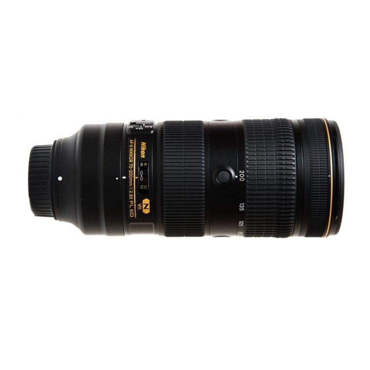 NIKON - Nikon AF-S NIKKOR 70-200mm f28E FL ED VR Lente - Negro