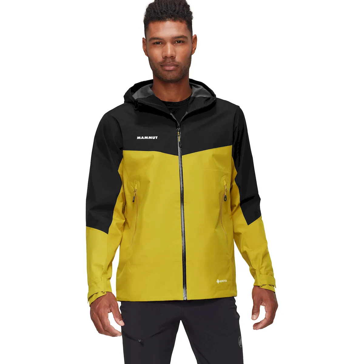 MAMMUT - Chaqueta Hombre Convey Tour Hs Hooded Amarillo Mammut