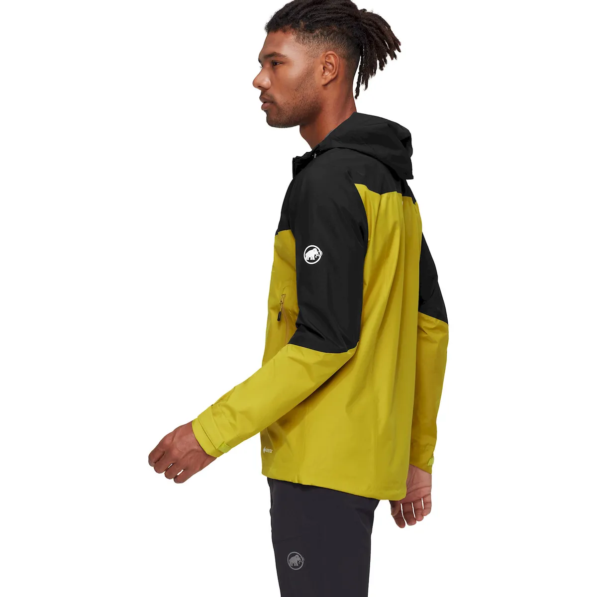 MAMMUT - Chaqueta Hombre Convey Tour Hs Hooded Amarillo Mammut