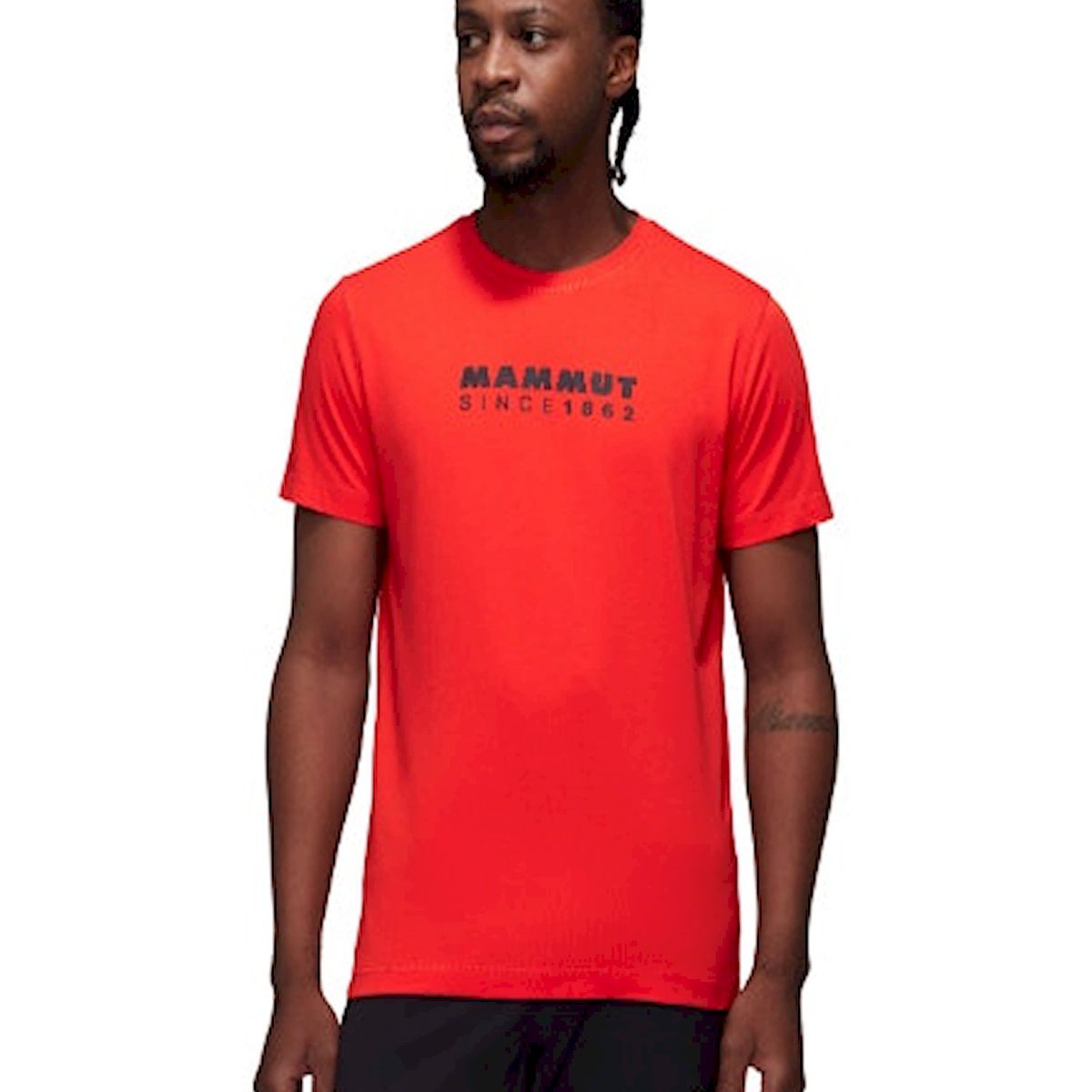 MAMMUT - Polera Hombre Mammut Core T-Shirt Logo Rojo