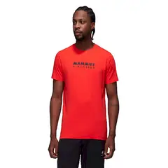 MAMMUT - Polera Hombre Core Logo Rojo