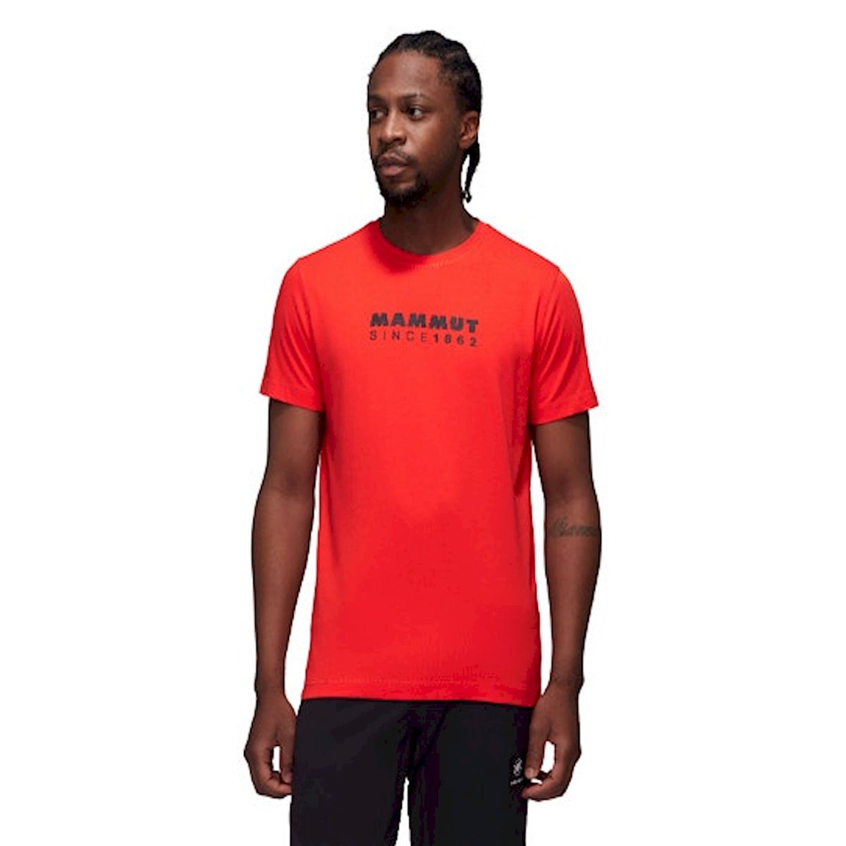 MAMMUT - Polera Hombre Mammut Core T-Shirt Logo Rojo