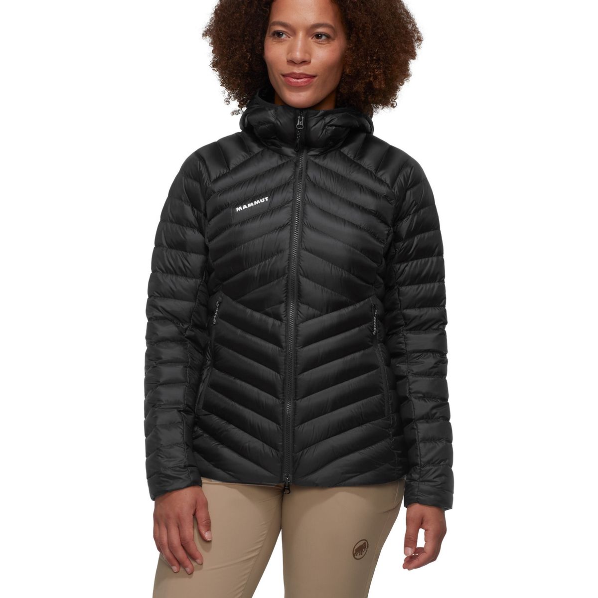 MAMMUT - Chaqueta Mujer Mammut Broad Peak In Hooded Jacket Negro
