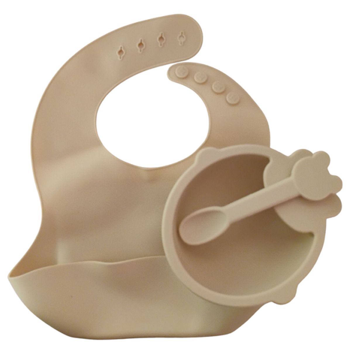 TEDMIMAK - set  de alimentacion bebe silicona