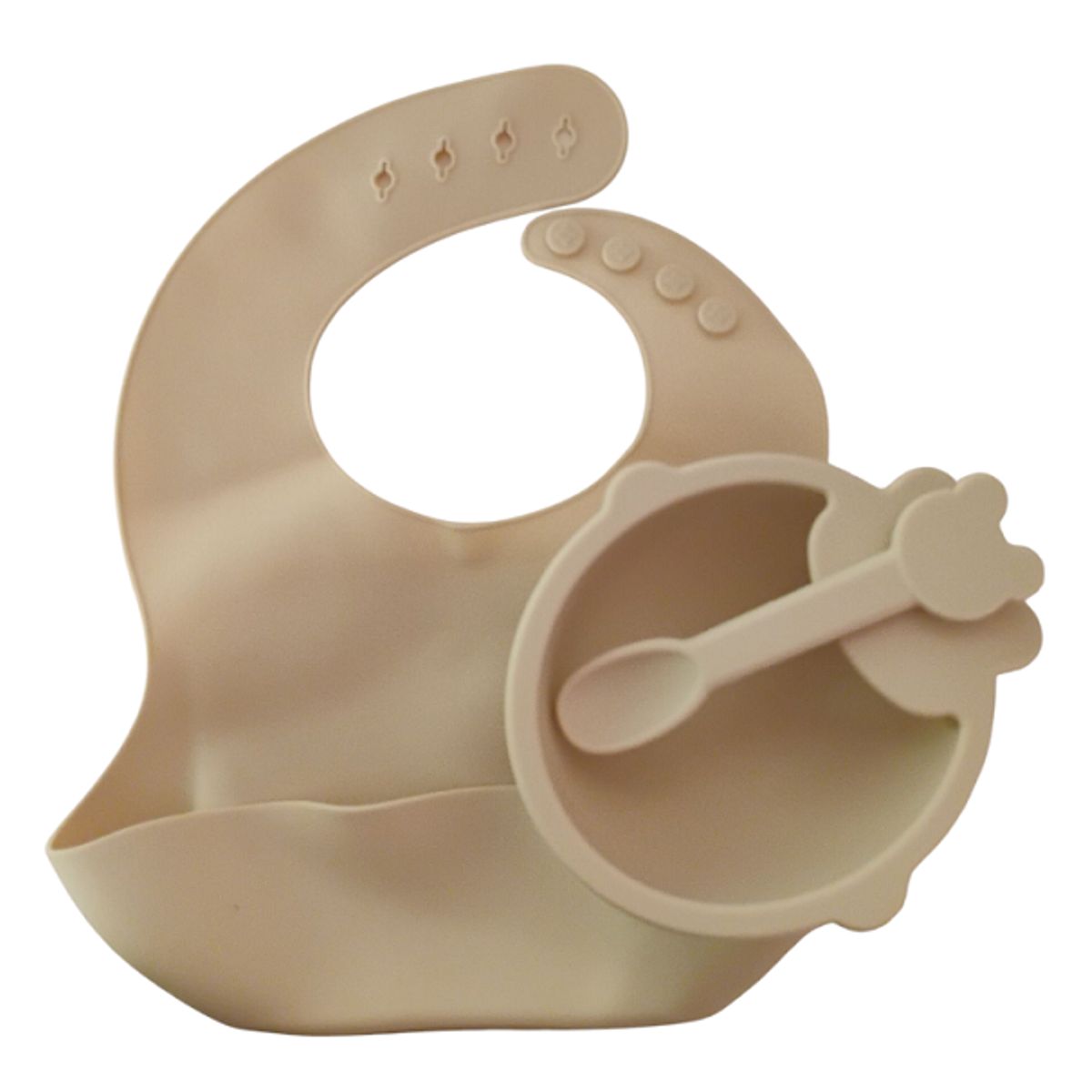 TEDMIMAK - set  de alimentacion bebe silicona