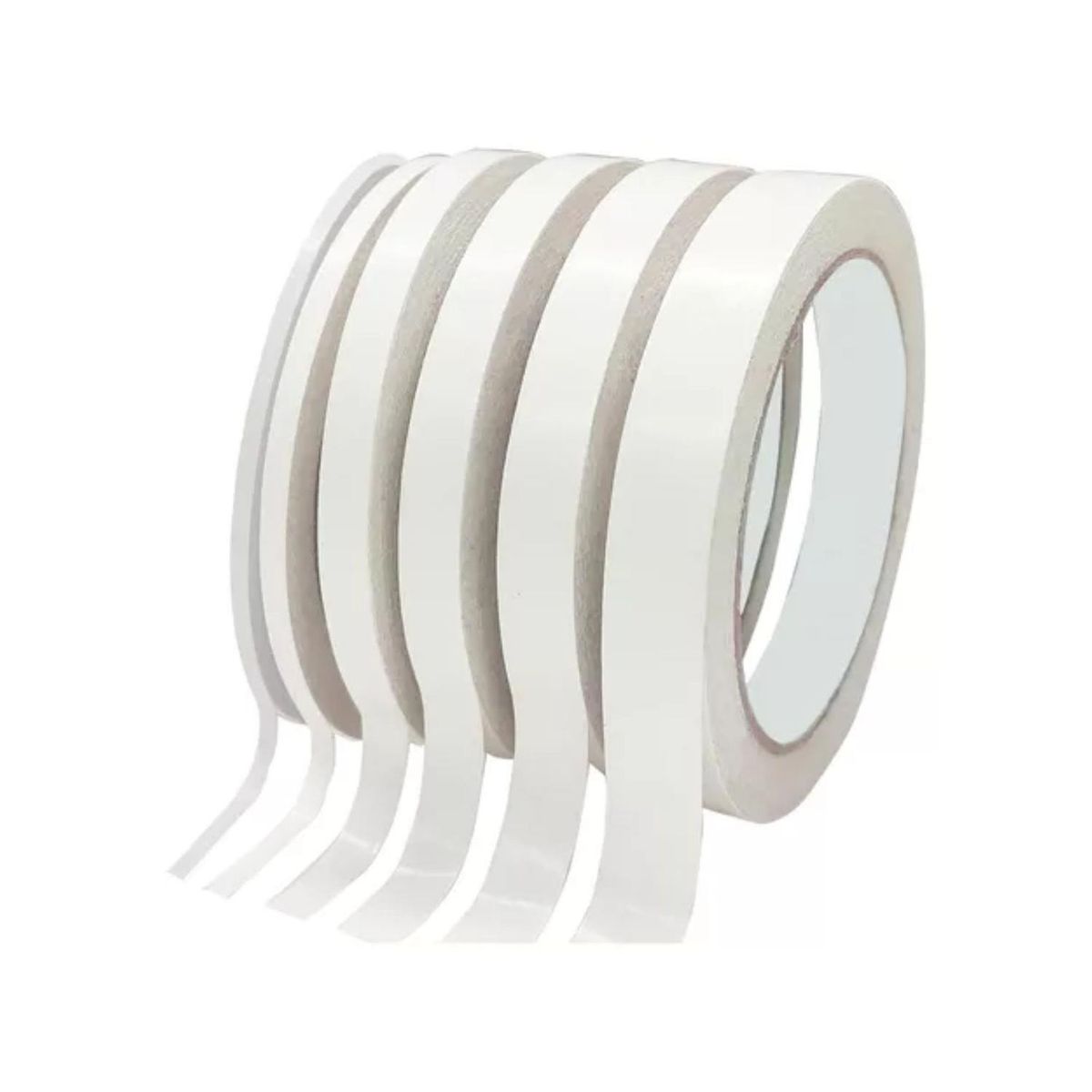 GENERICO - Cinta De Fijar Doble Contacto Transferible 18mmx40mts. 4 Un