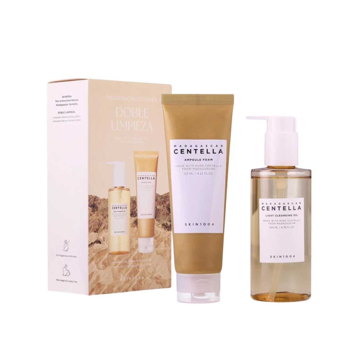 SKIN1004 - Kit de limpiador oleoso + limpiador acuoso Skin1004