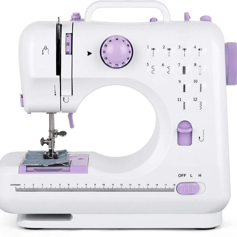 GENERICO - Maquina de Coser 12 Puntadas Eléctrica con Pedal