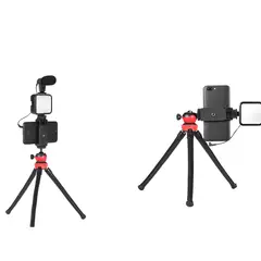 RAF - Kit Grabación Celular Trípode Luz Micrófono Control Remoto