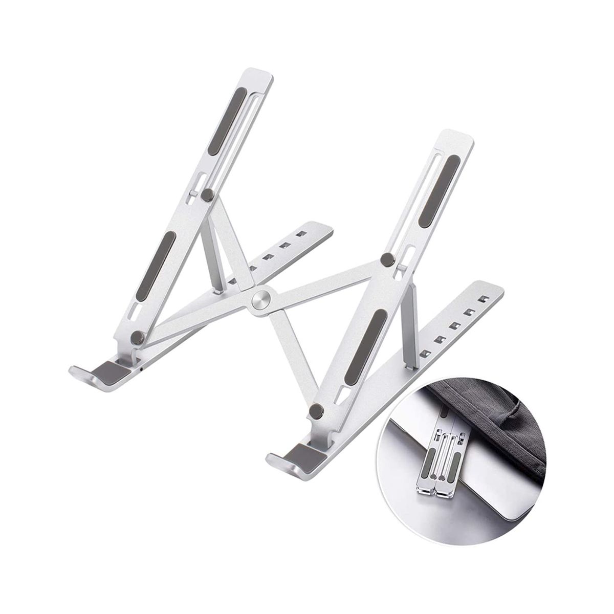 GENERICO - Soporte OMOTON aluminio reclinable hasta 15.6