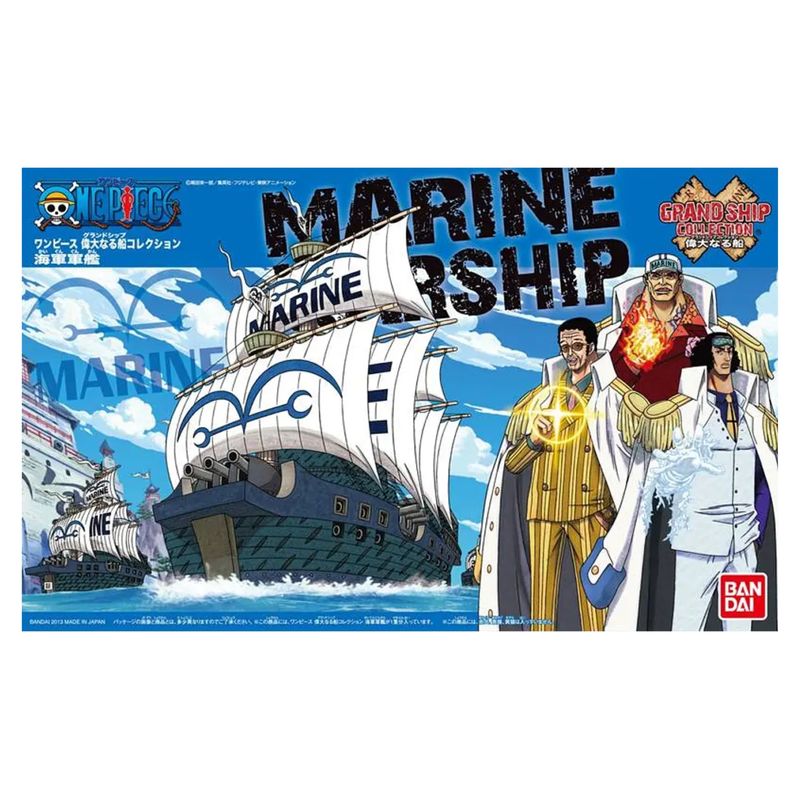 BANDAI - One Piece Model Kit Grand Ship Collection Marine Ship
