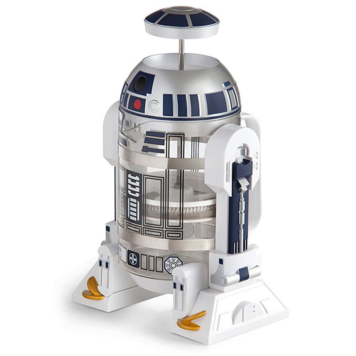 DANWEILE - Mini Cafetera Francesa de 960ml R2D2