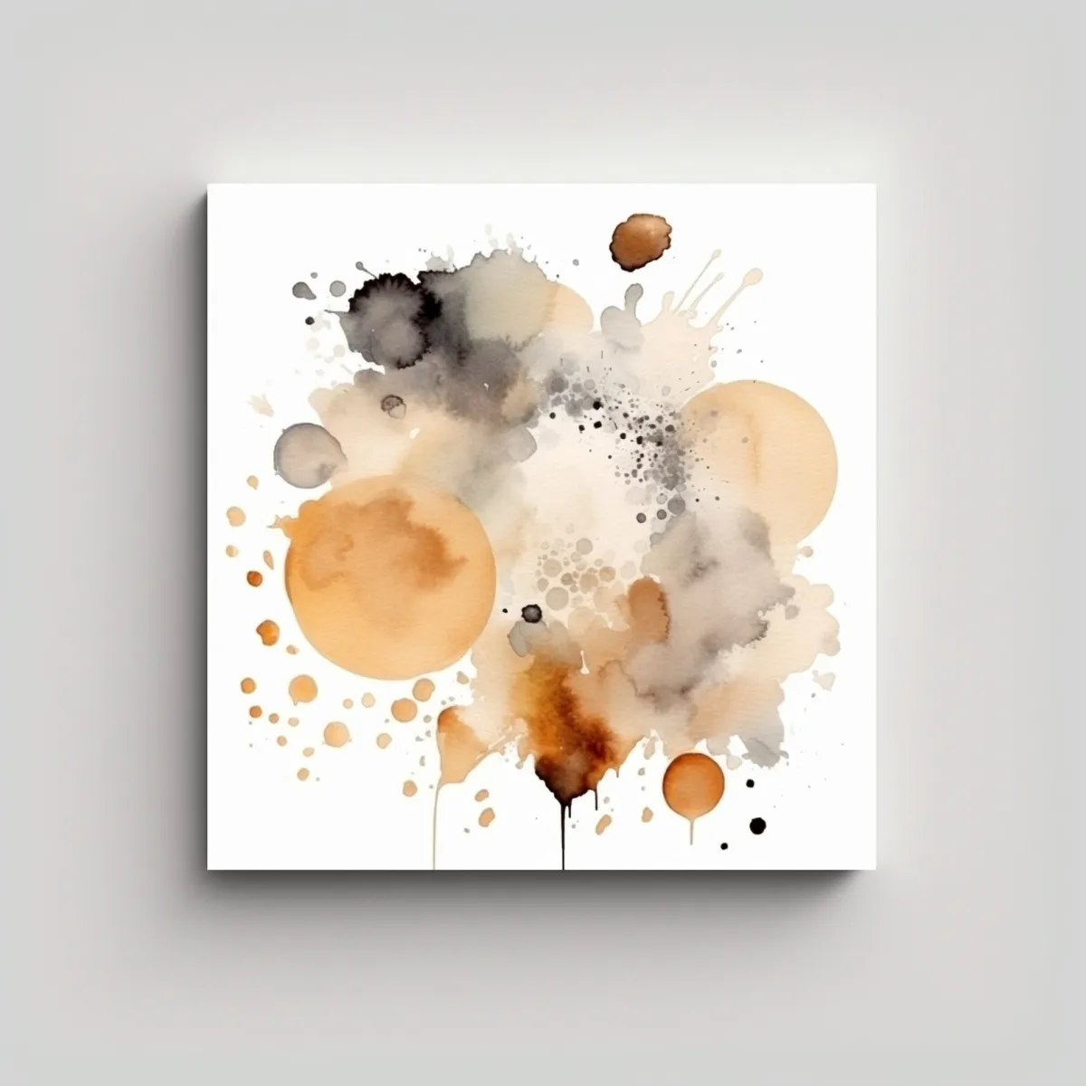 GENERICO - Pinturas Decorativas Con Manchas Y Manchas De 50x50 Cm