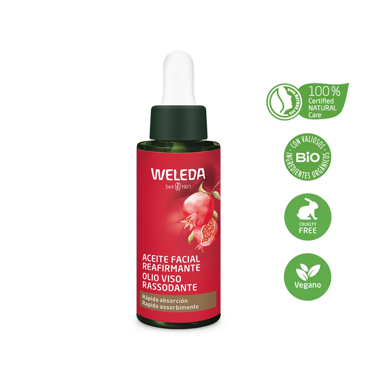 WELEDA - Aceite Facial Reafirmante de Granada