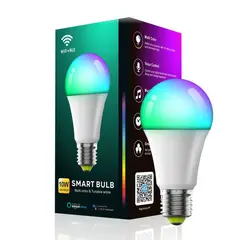 EDWINAYY - Bombilla Led Inteligente De Modo Dual Wifi Bluetooth