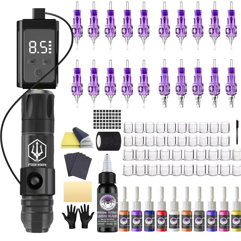 GENERICO - KIT DE TATUAJE POSEIDON SMTLJ36