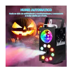 IRM - Máquina De Humo Con Control Remoto 3 En 1 700w Con Led Rgb