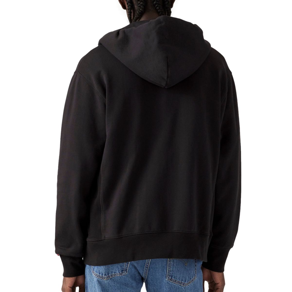 LEVIS - Polerón Hombre Authentic Full Zip Negro Levis