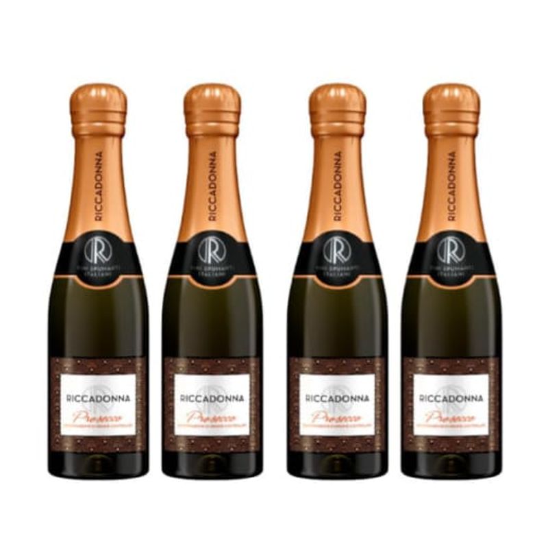 RICCADONNA - 4 Espumantes Riccadonna Prosecco 200 ml