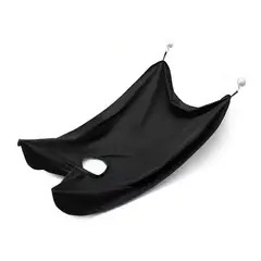 GENERICO - Capa Delantal Con Ventosas Para Espejo Impermeable Negro