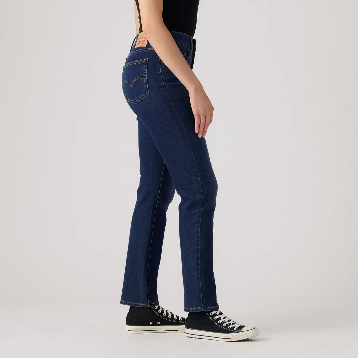 LEVIS - Jeans Mujer 724 High Rise Straight Azul Levis