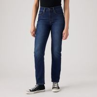 Jeans Mujer 724 High Rise Straight Azul