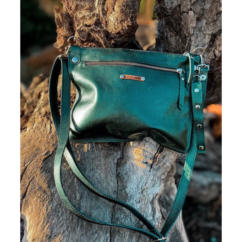 KAI CUEROS - Cartera Clutch Bandolera