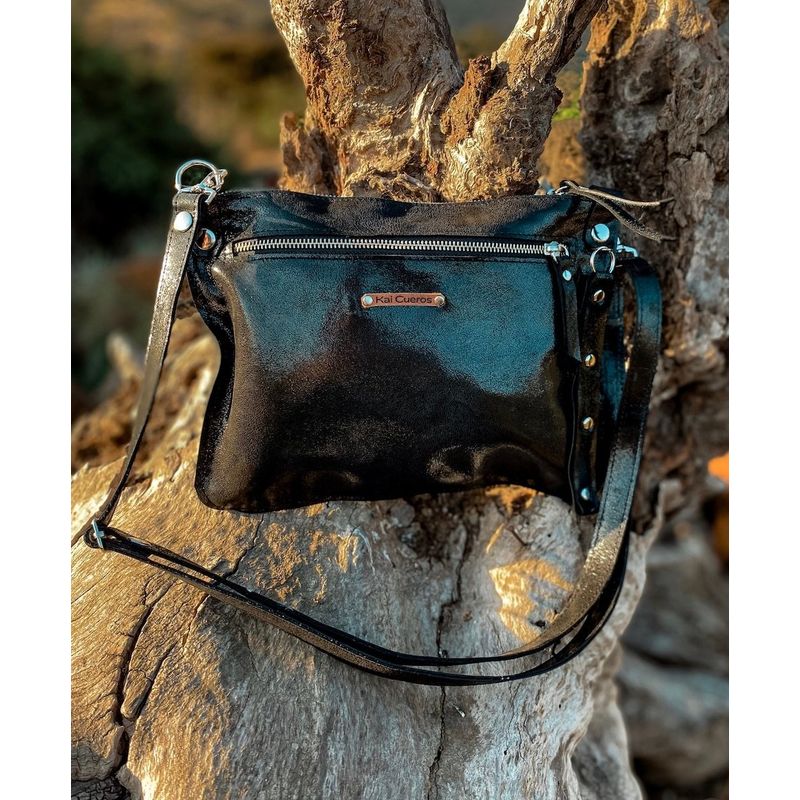 KAI CUEROS - Cartera Clutch Bandolera