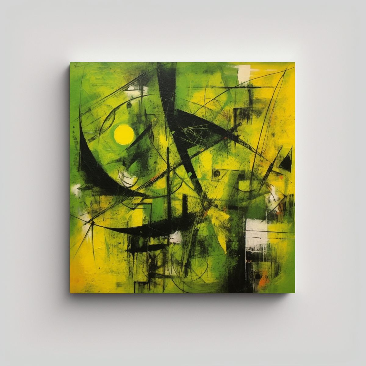 GENERICO - Cuadros Decorativos Expresionistas Soviéticos 60x60 Cm