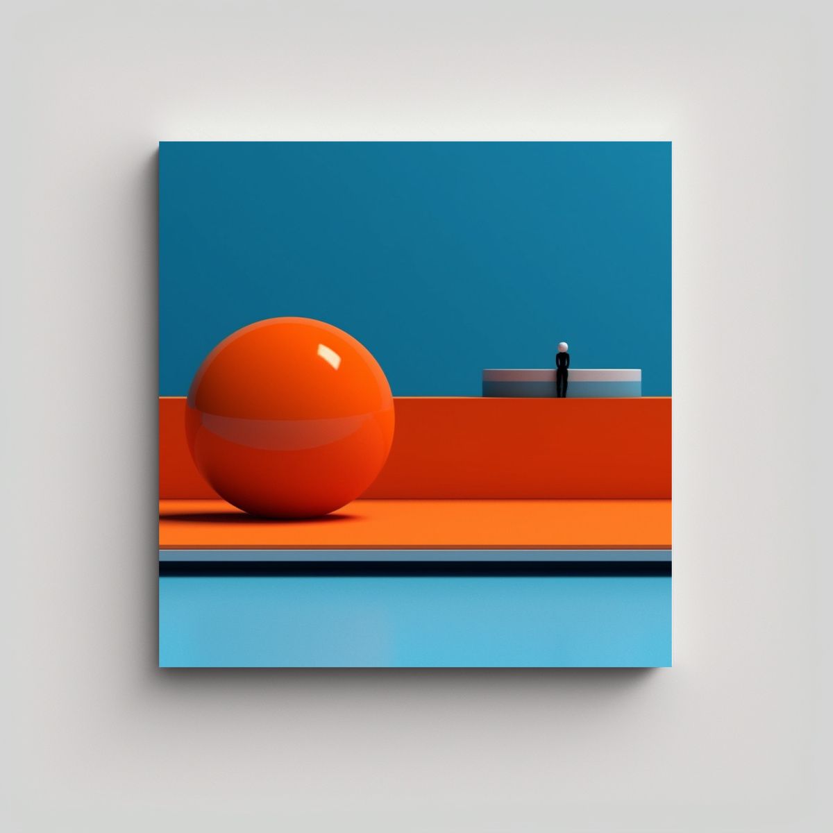 GENERICO - Pinturas Decorativas Minimalistas Ventajas De La 90x90 Cm