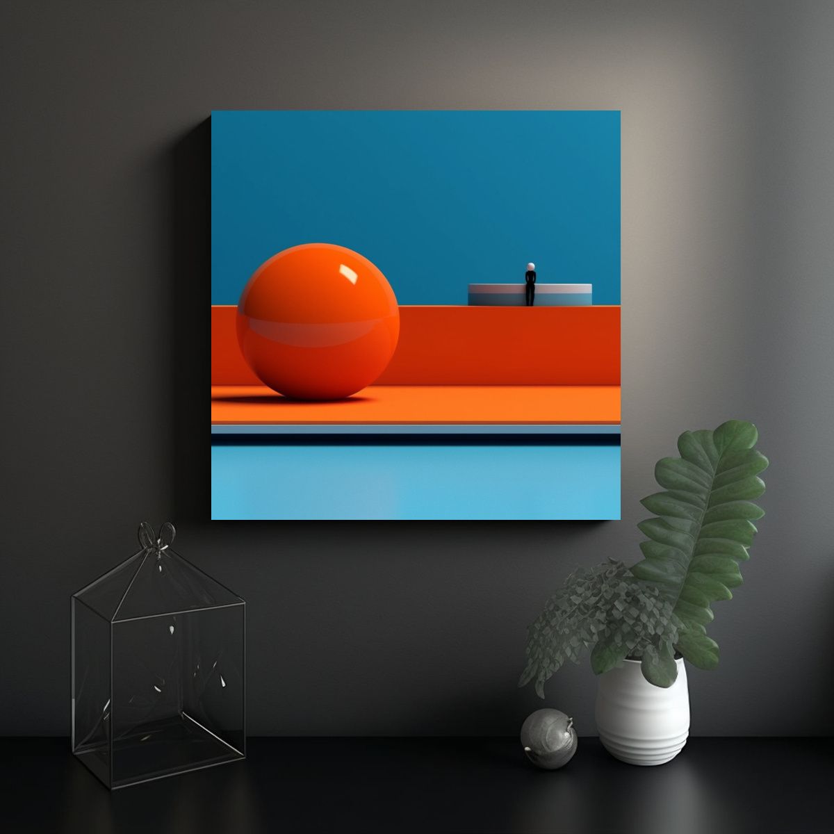 GENERICO - Pinturas Decorativas Minimalistas Ventajas De La 90x90 Cm