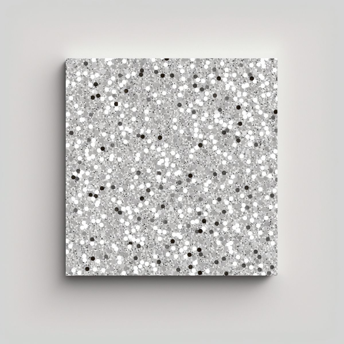 GENERICO - Fondo Brillante De Purpurina Blanca Para 60x60 Cm