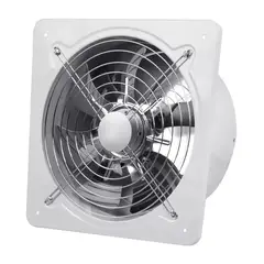 KUANGYE - Extractor De Aire Metálico Industrial 12 Pulgadas Para Baño Cocina
