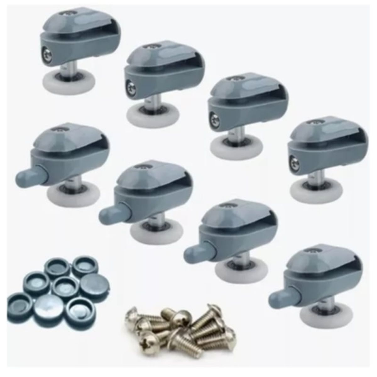 GENERICO - Ruedas Para Cabinas De Ducha - 8 Ruedas