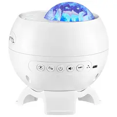 KUANGYE - Proyector Luces Nocturnas Aurora Boreal Con Música