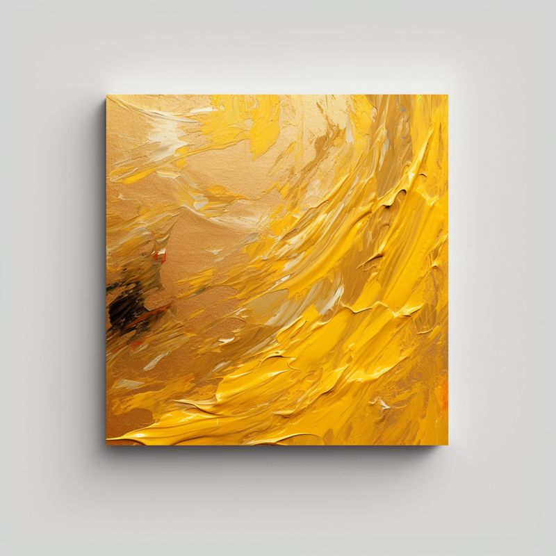 GENERICO - Pinturas Decorativas Con Pinceladas De óleo En 60x60 Cm