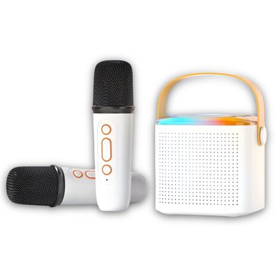 Imagen 2 del producto Karaoke RGB para niños con Micrófonos Inalámbricos y Efectos