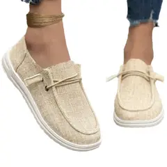 VATYERTY - Zapatillas de plataforma informales cómodas y de caña baja