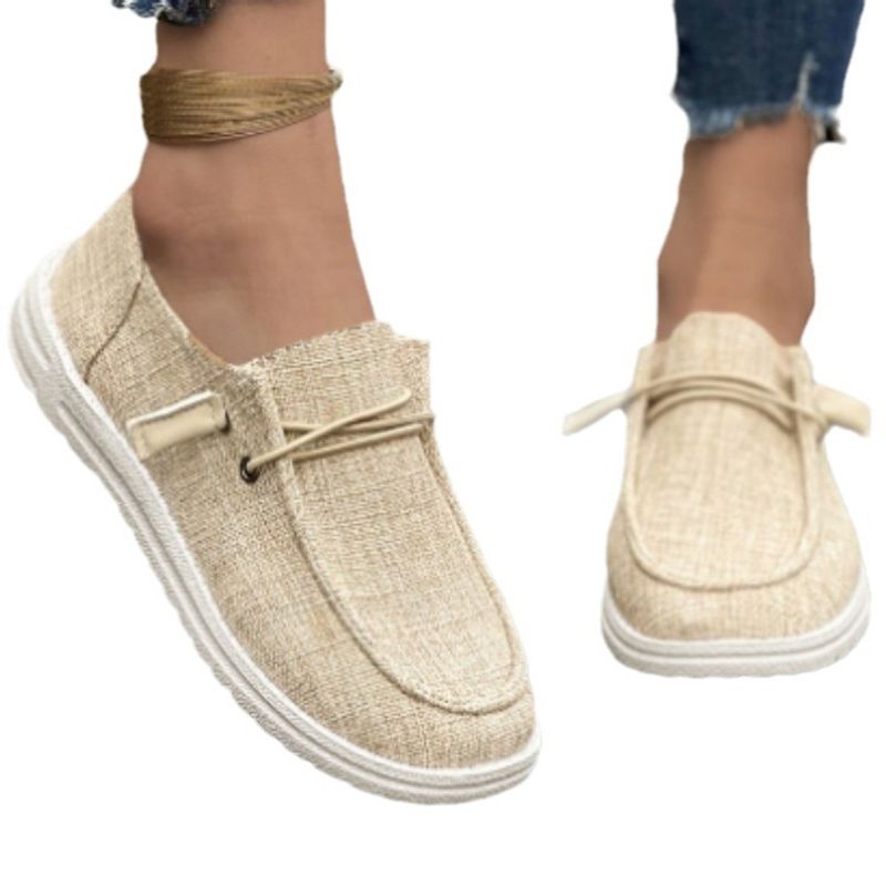 VATYERTY - Zapatillas de plataforma informales cómodas y de caña baja