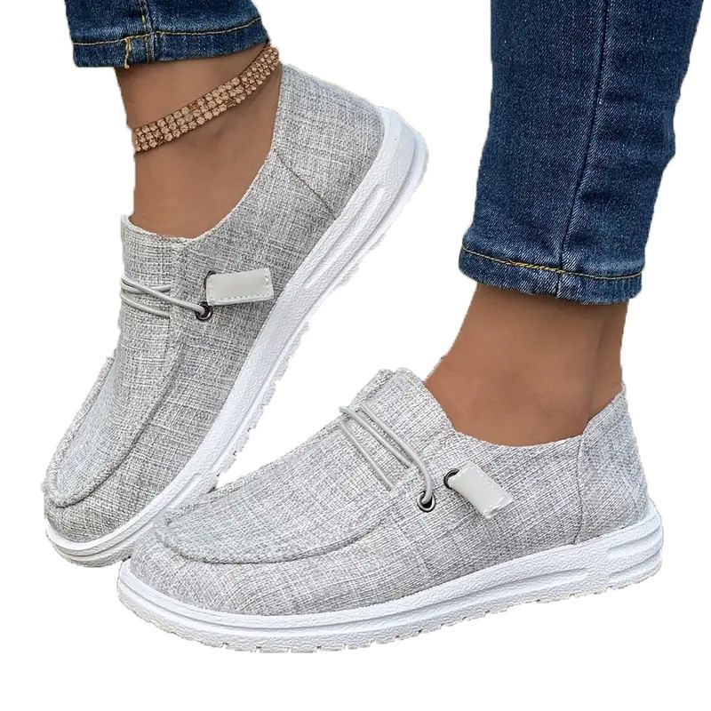 VATYERTY - Zapatillas de plataforma informales cómodas y de caña baja