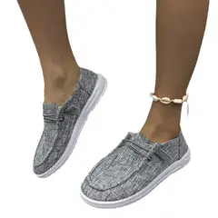 VATYERTY - Zapatillas de plataforma informales cómodas y de caña baja