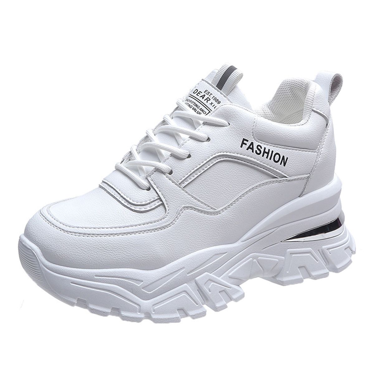 VATYERTY - Zapatillas blancas ligeras versátiles y elegantes para mujer