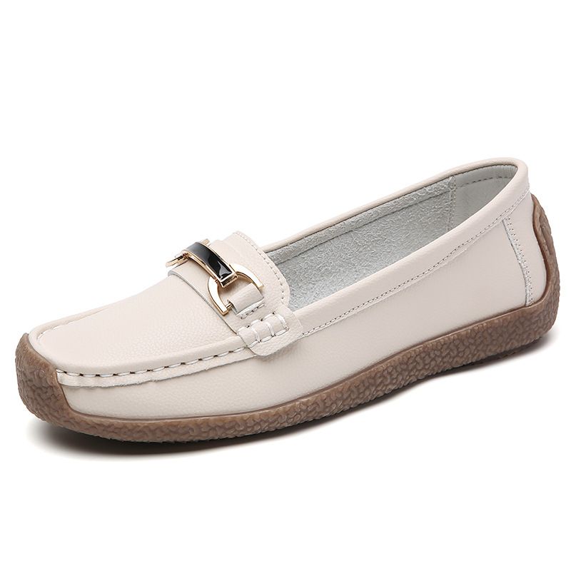 VATYERTY - Mocasines elegantes sin cordones para mujer suaves y cómodos