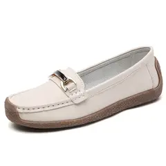 VATYERTY - Mocasines elegantes sin cordones para mujer suaves y cómodos
