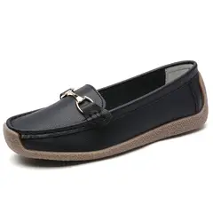VATYERTY - Mocasines elegantes sin cordones para mujer suaves y cómodos